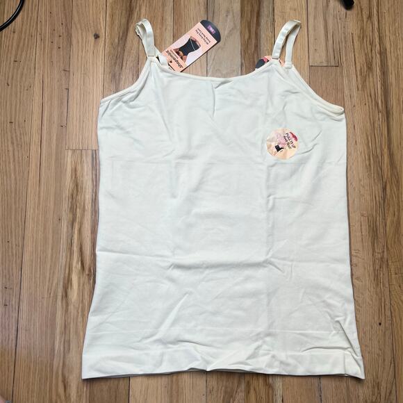 NEW Shapermint Essentials Women's 2XL All Day Everyday Scoop Neck Cami Cream - Picture 2 of 11